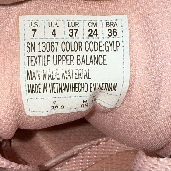 Skechers Air Cooled Memory Foam Women's Gray and Pink Sneakers size 7 - Picture 10 of 11